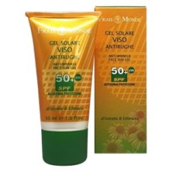 Gel Solare Viso Antirughe SPF 50+ FRAIS MONDE