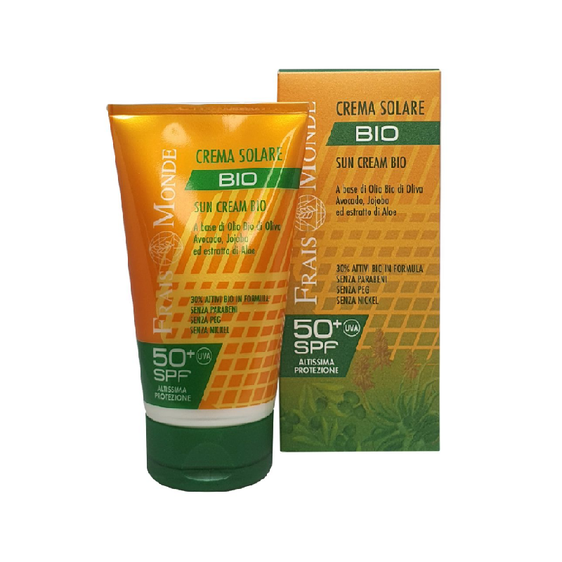 CREMA SOLARE BIO 50+ FRAIS MONDE