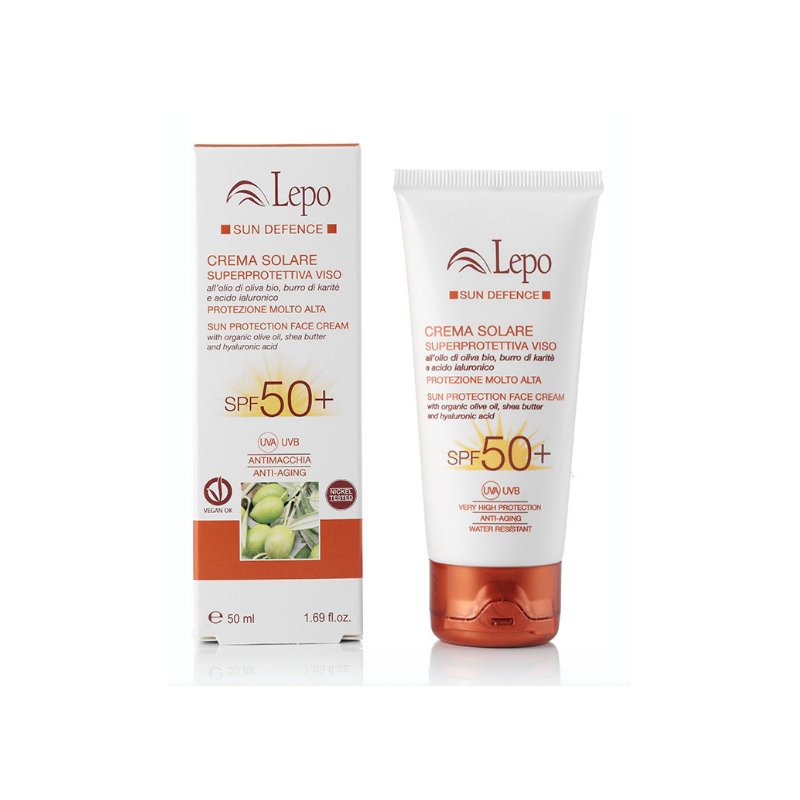 Crema Solare Viso 50+ LEPO