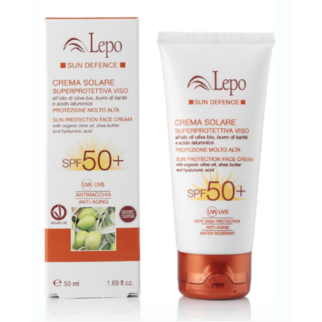 Crema Solare Viso 50+ LEPO