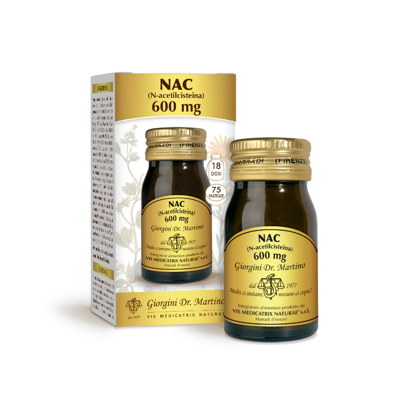 Nac (N-acetilcisteina) 600 mg GIORGINI DR. MARTINO