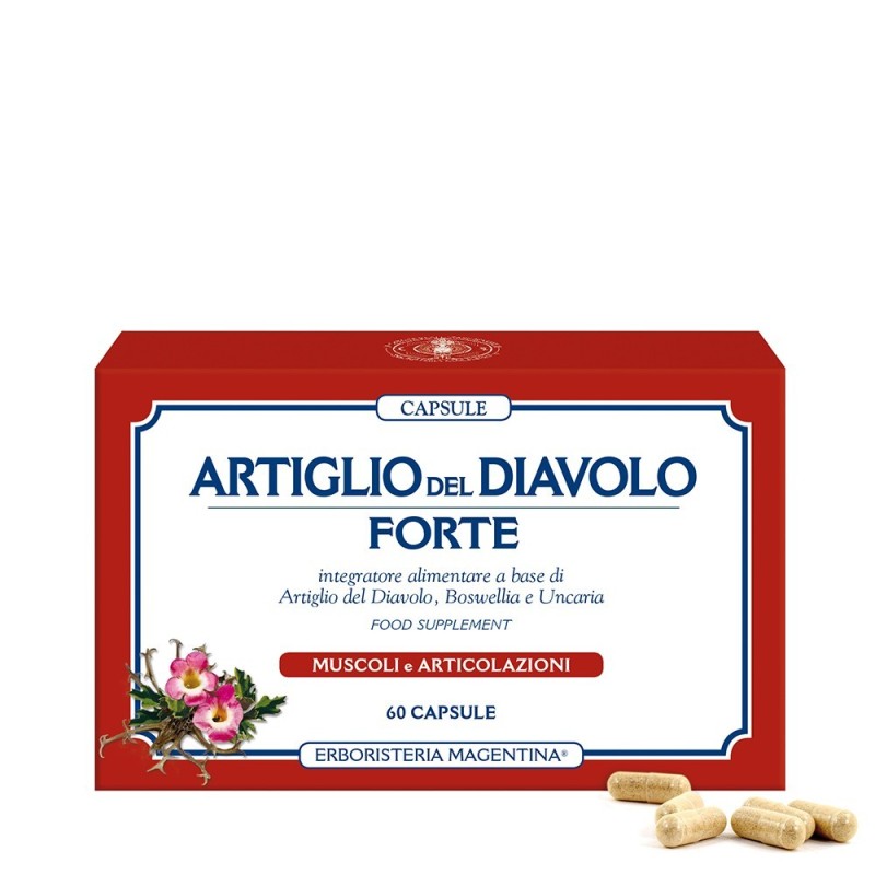 Artiglio del Diavolo Forte Capsule Erboristeria Magentina